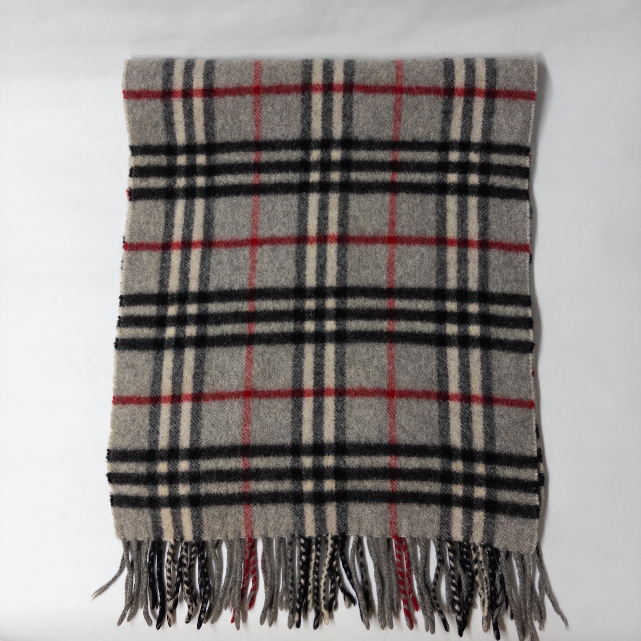 Burberry Classic Plaid Cashmere Scarf