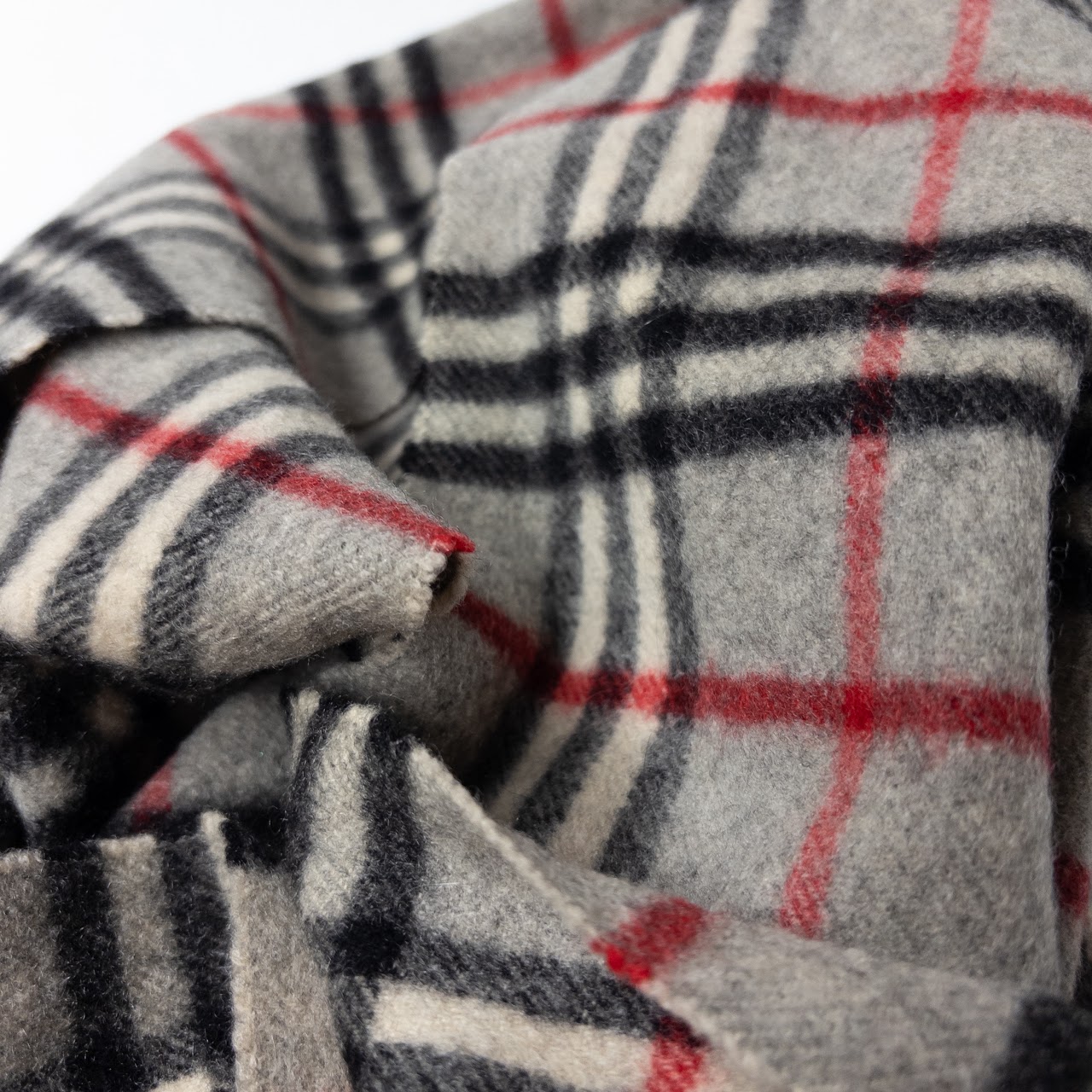 Burberry Classic Plaid Cashmere Scarf