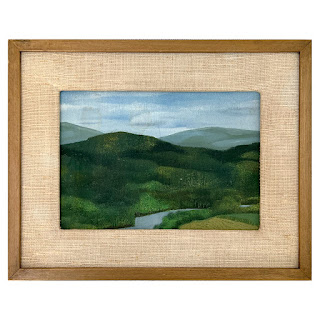 Phyllis Demong 'Hayfield' Signed Oil Landscape Painting