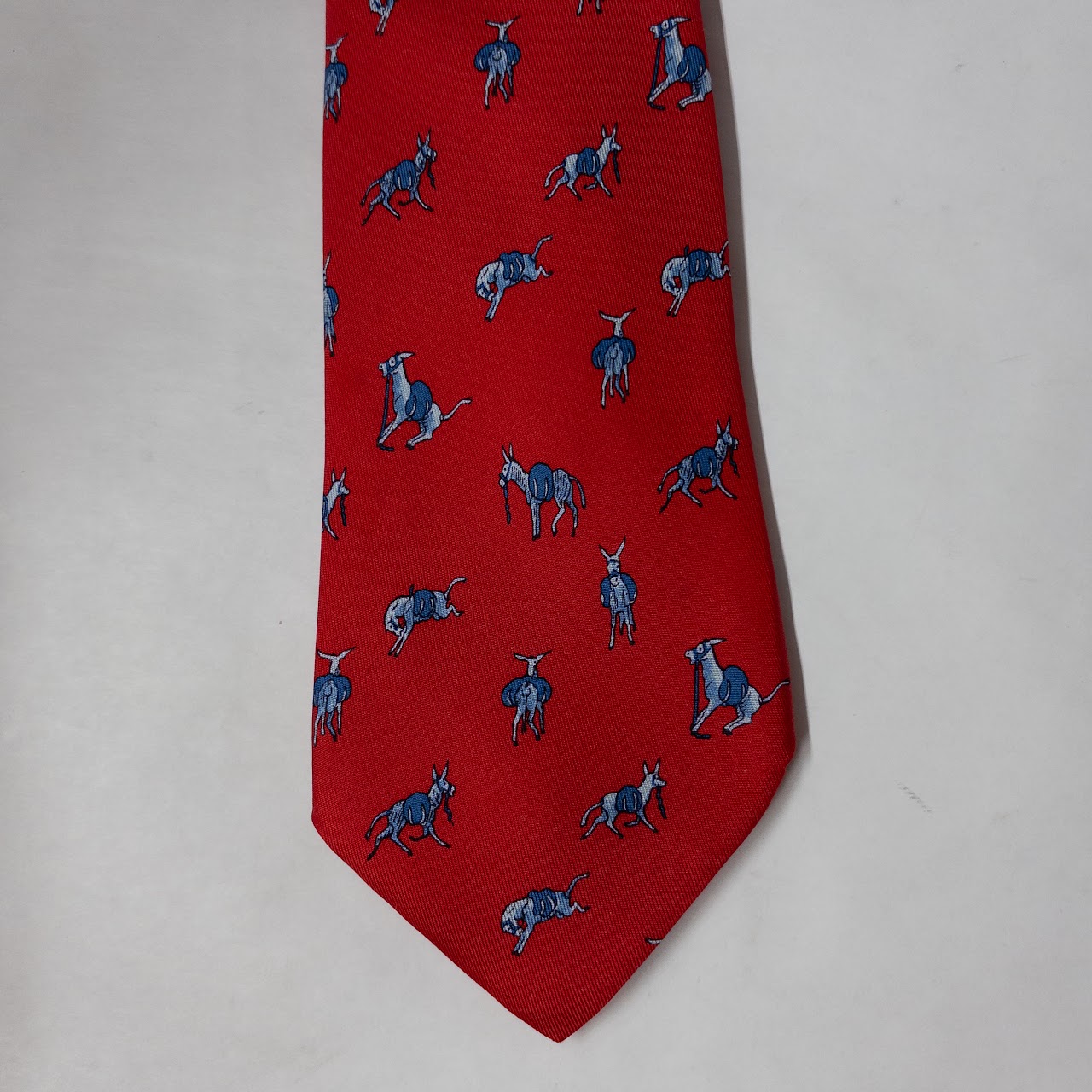 Hermès Mule Patterned Tie