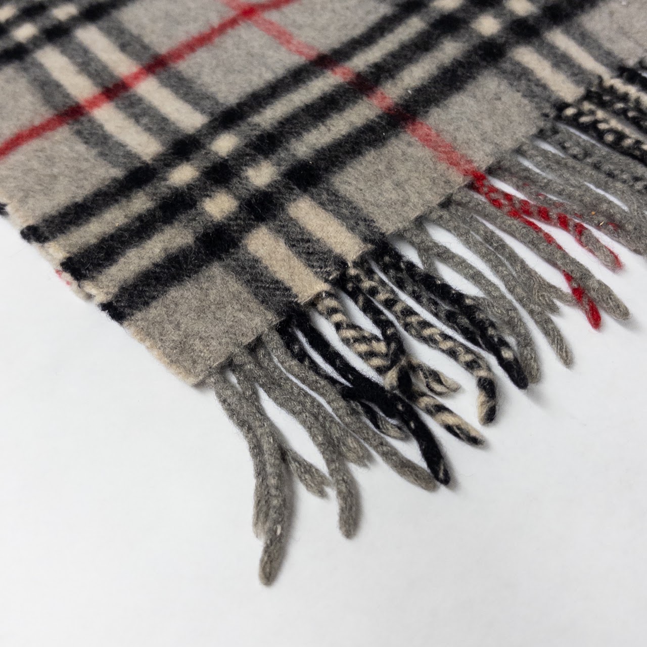 Burberry Classic Plaid Cashmere Scarf