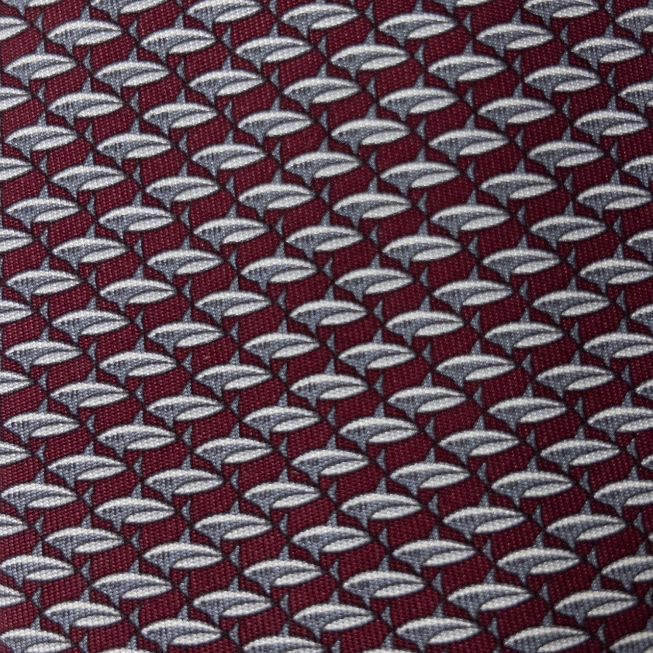 Hermès Shark Fin Patterned Tie