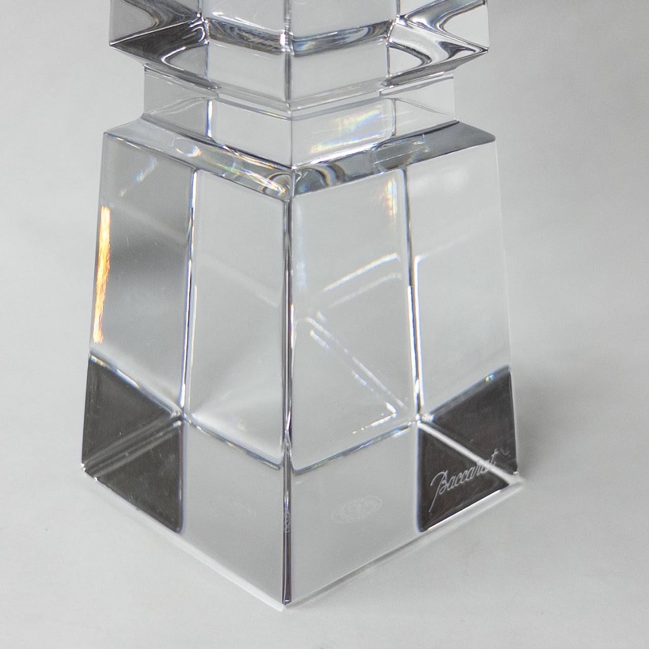 Baccarat Louxor Crystal Obelisk