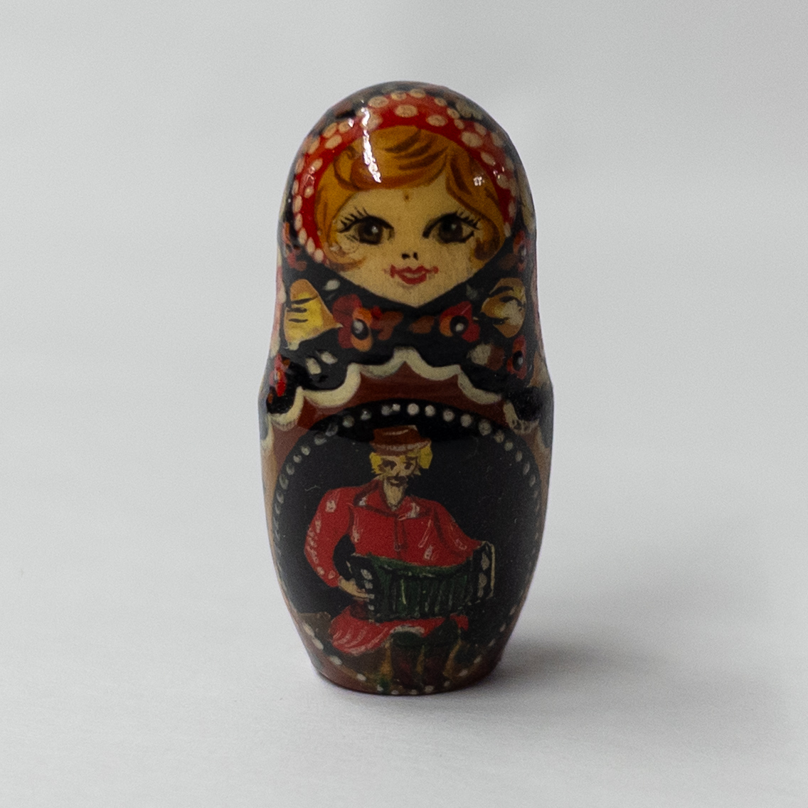 Russian Hand-Painted Matryoshka Nesting Doll Set