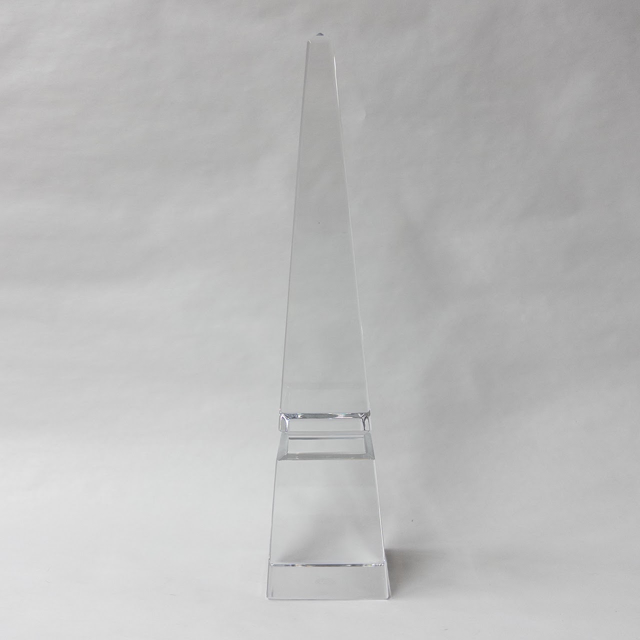 Baccarat Louxor Crystal Obelisk