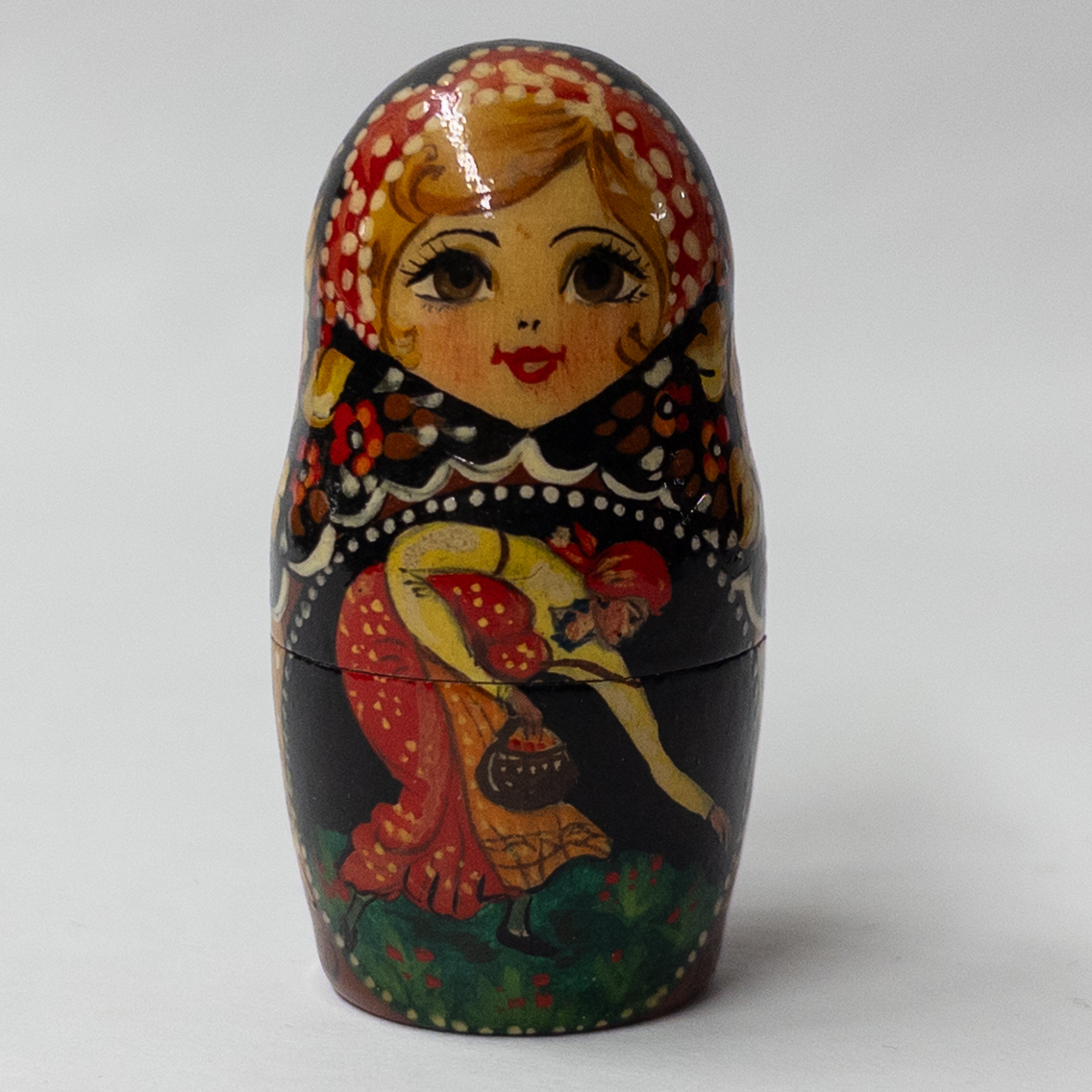 Russian Hand-Painted Matryoshka Nesting Doll Set