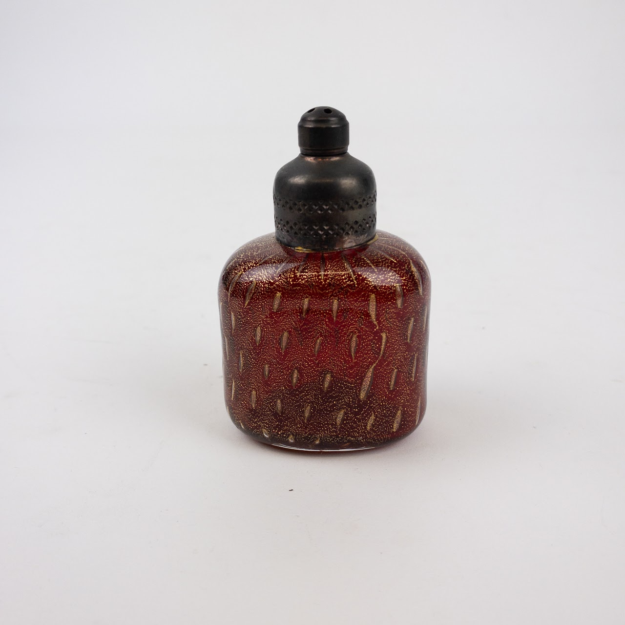 Murano Gold Aventurine Scent Bottle