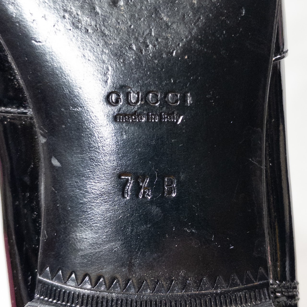 Gucci Horsebit Patent Leather Ankle Boots