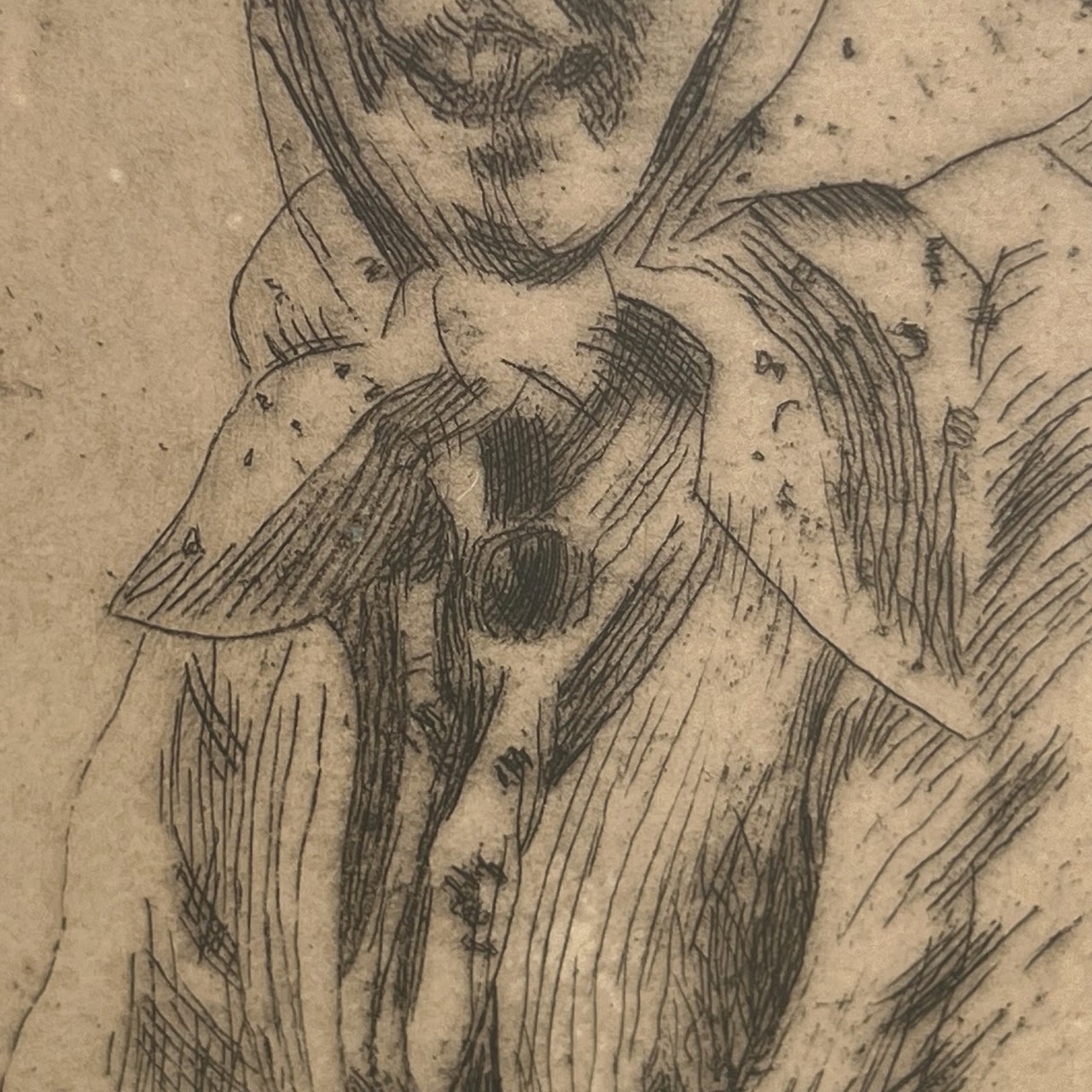 After Anders Zorn 'Sherikella' Etching, Circa 1923