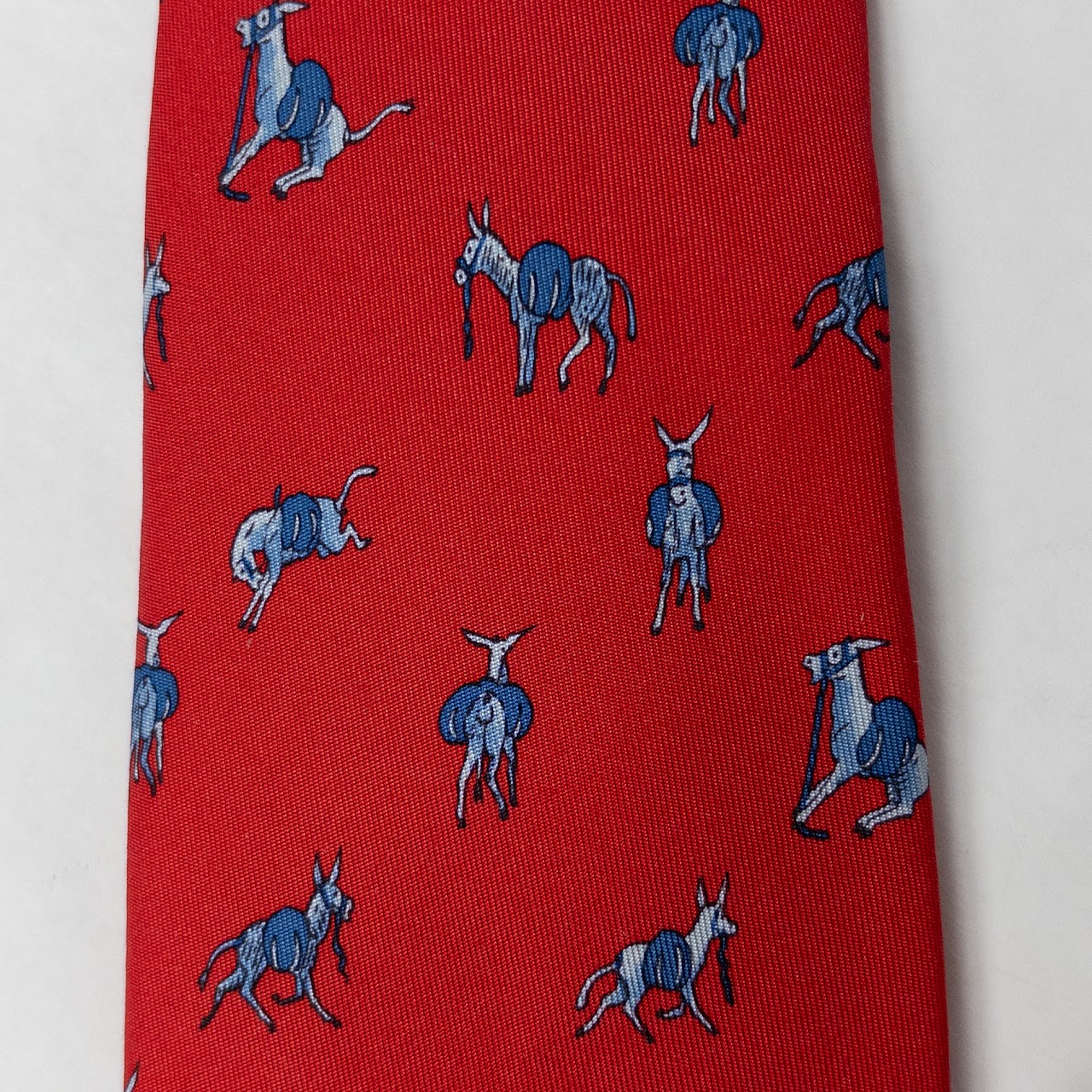 Hermès Mule Patterned Tie