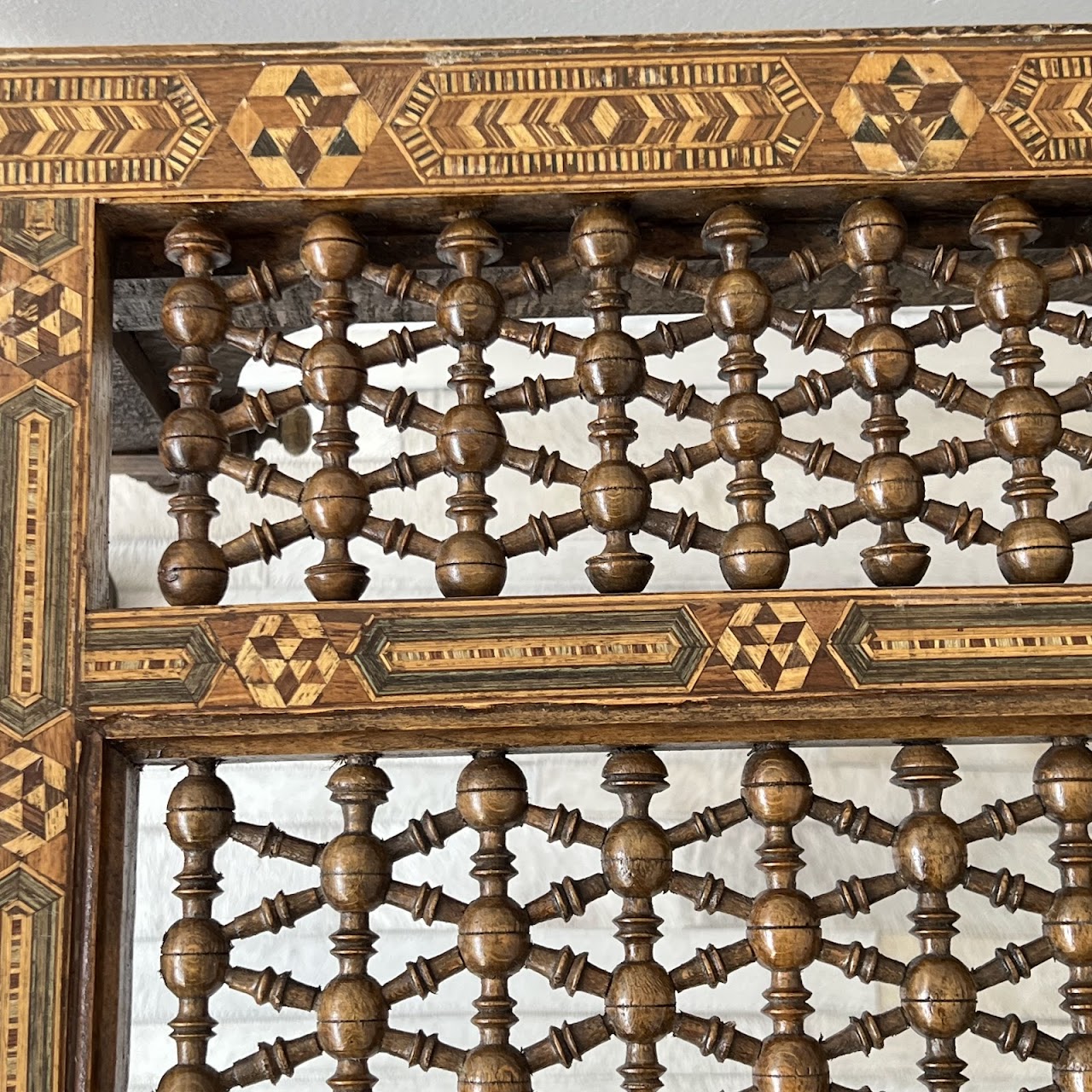 Moorish Inlaid Low Table