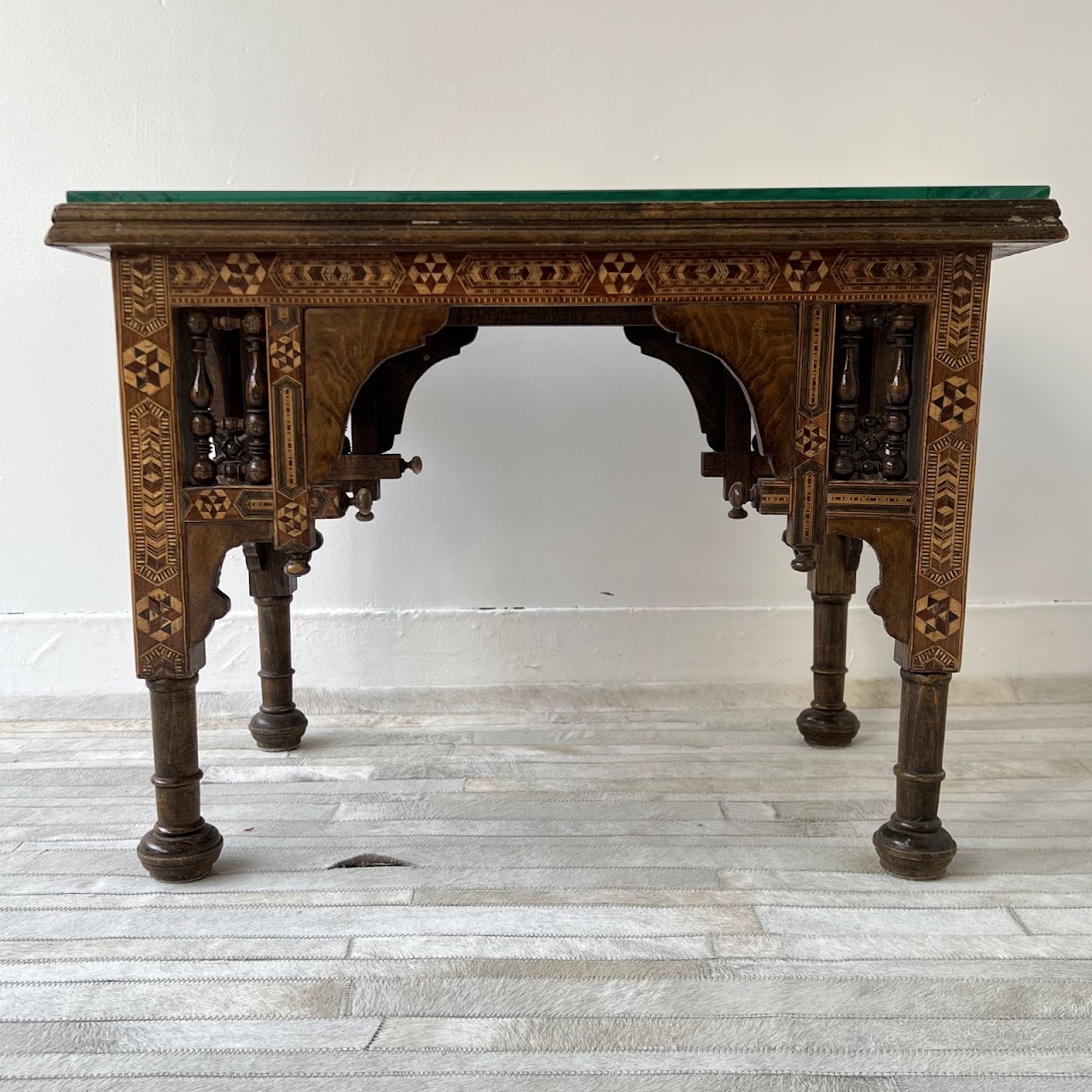 Moorish Inlaid Low Table