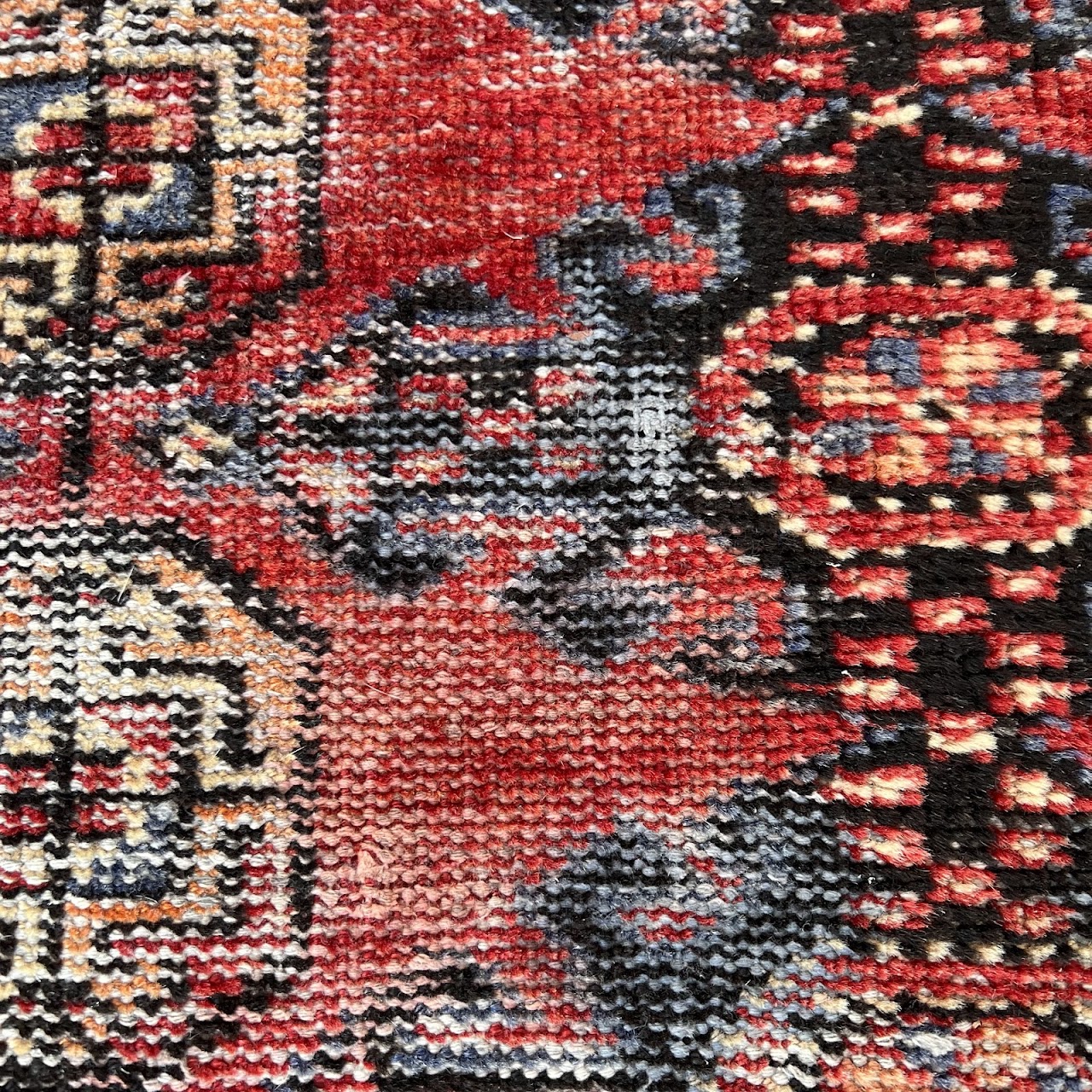 Iranian Wool Medallion Long Runner