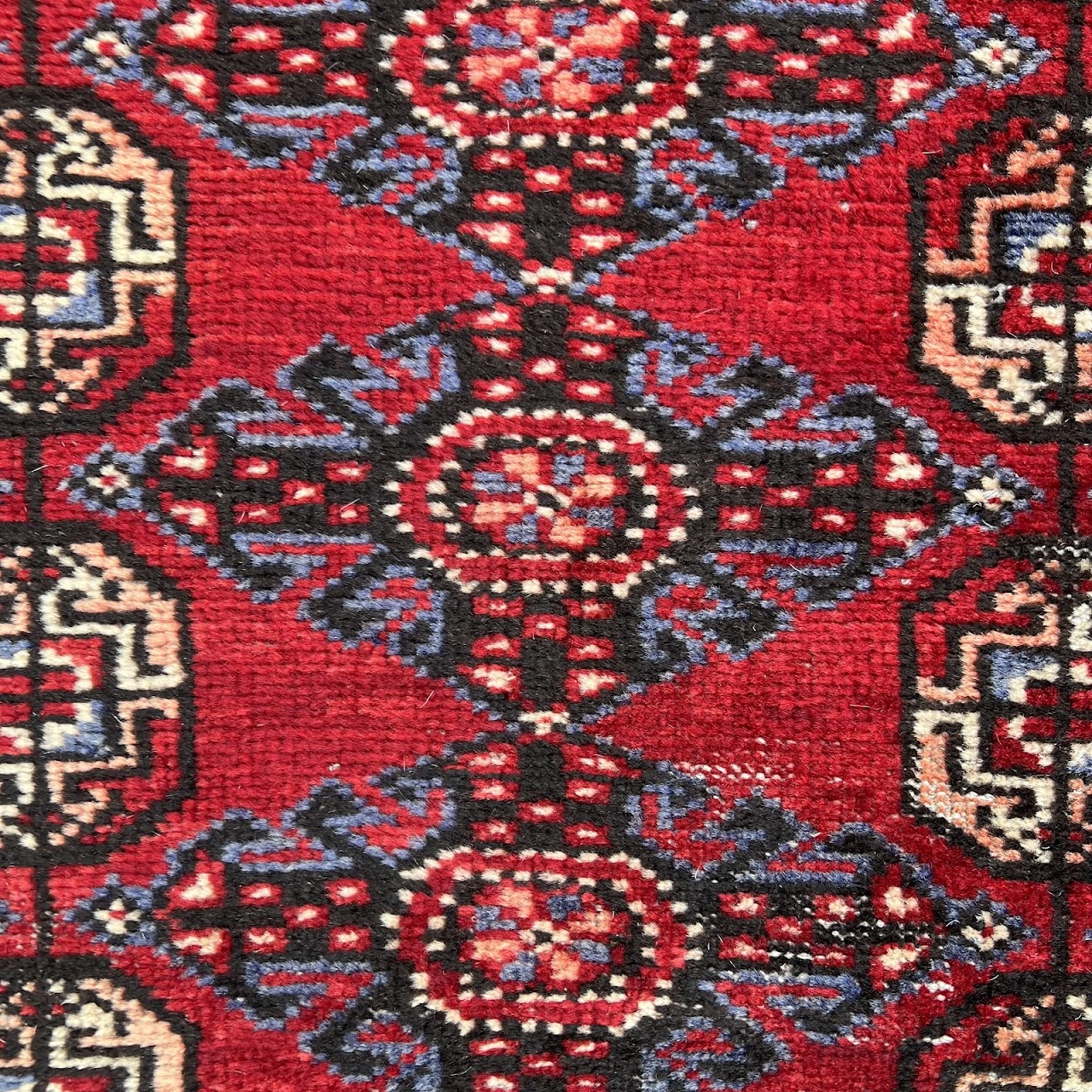 Iranian Wool Medallion Long Runner