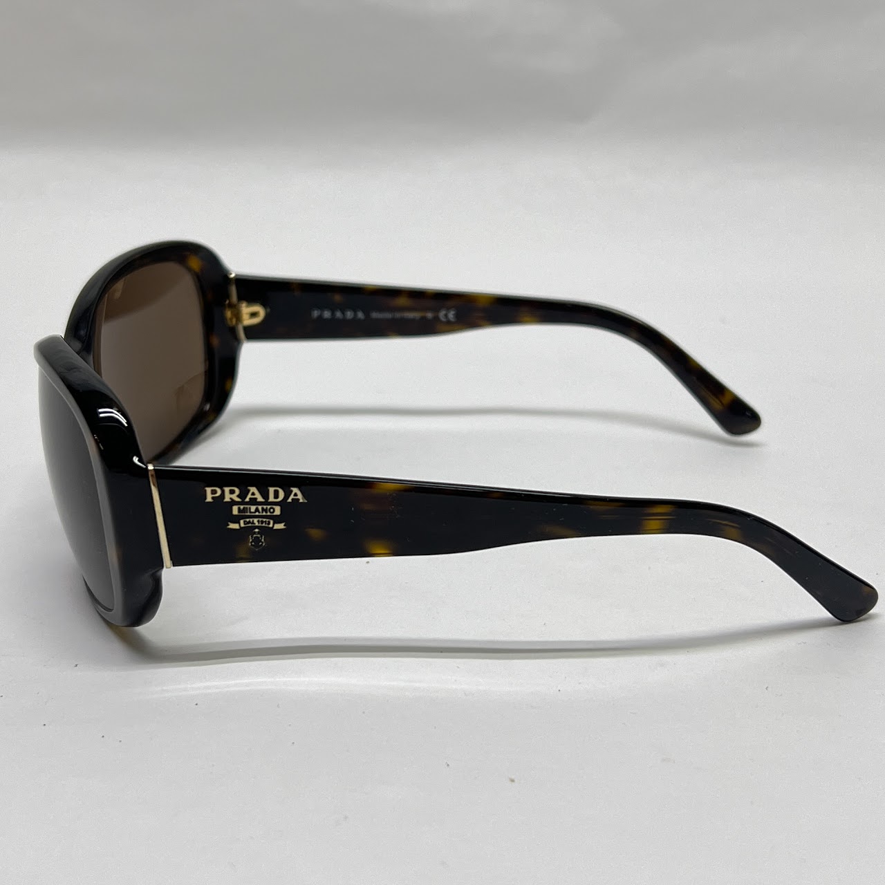 Prada Faux Tortoiseshell Frame Sunglasses