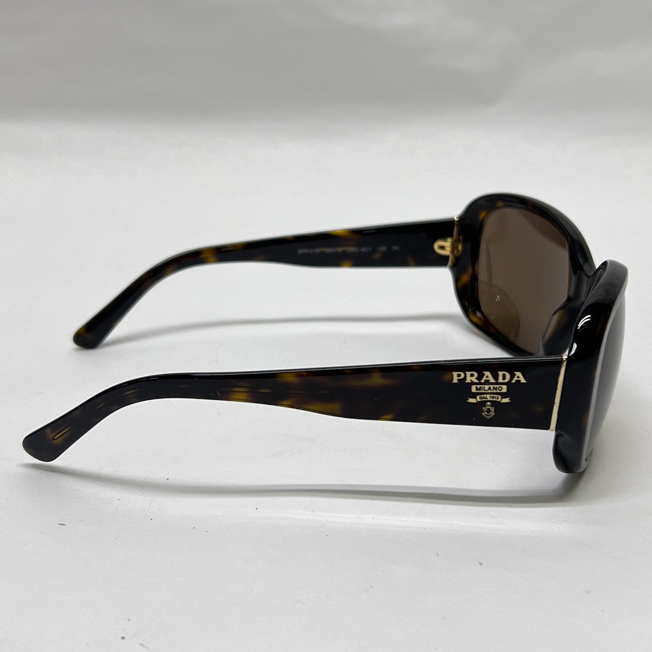 Prada Faux Tortoiseshell Frame Sunglasses