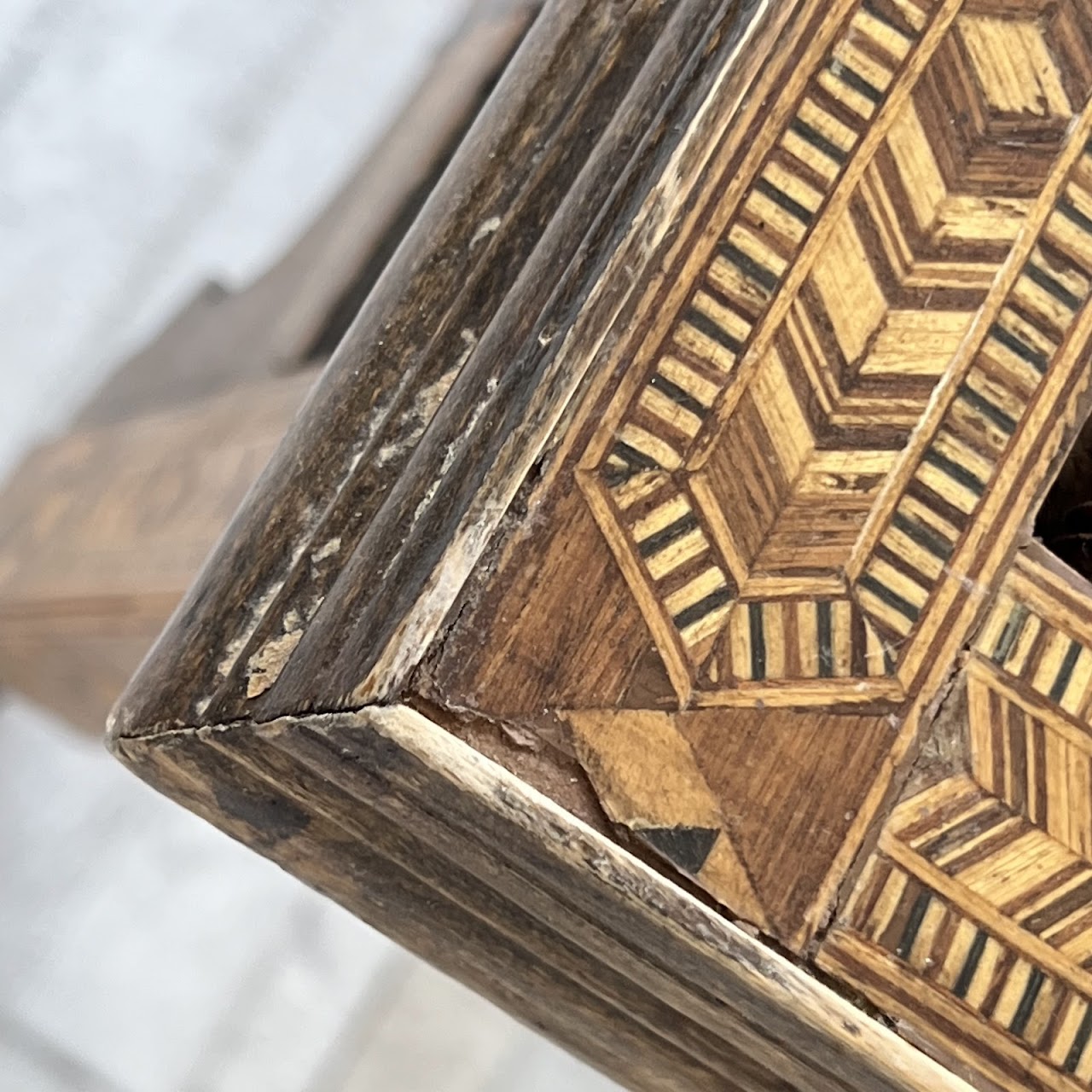 Moorish Inlaid Low Table