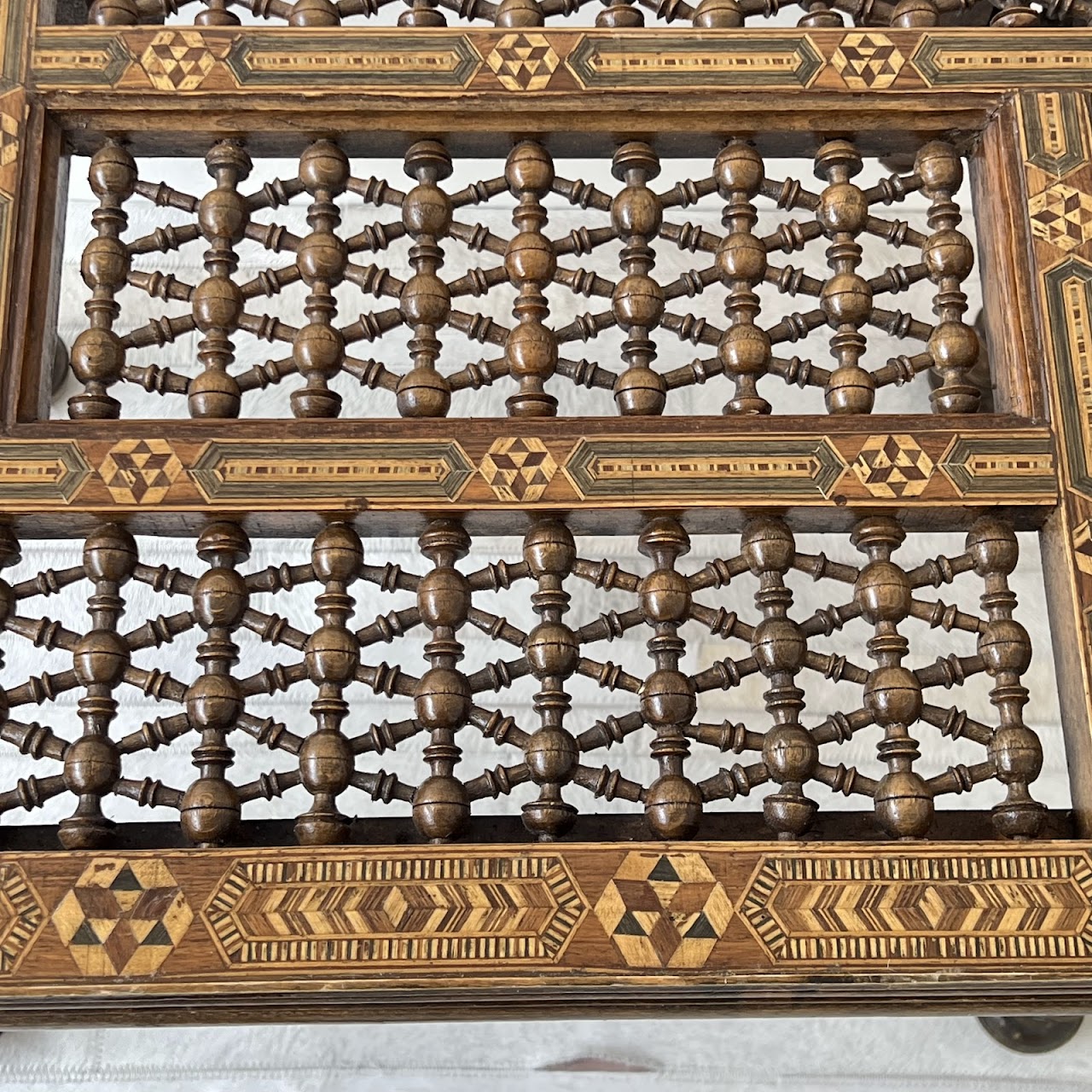 Moorish Inlaid Low Table