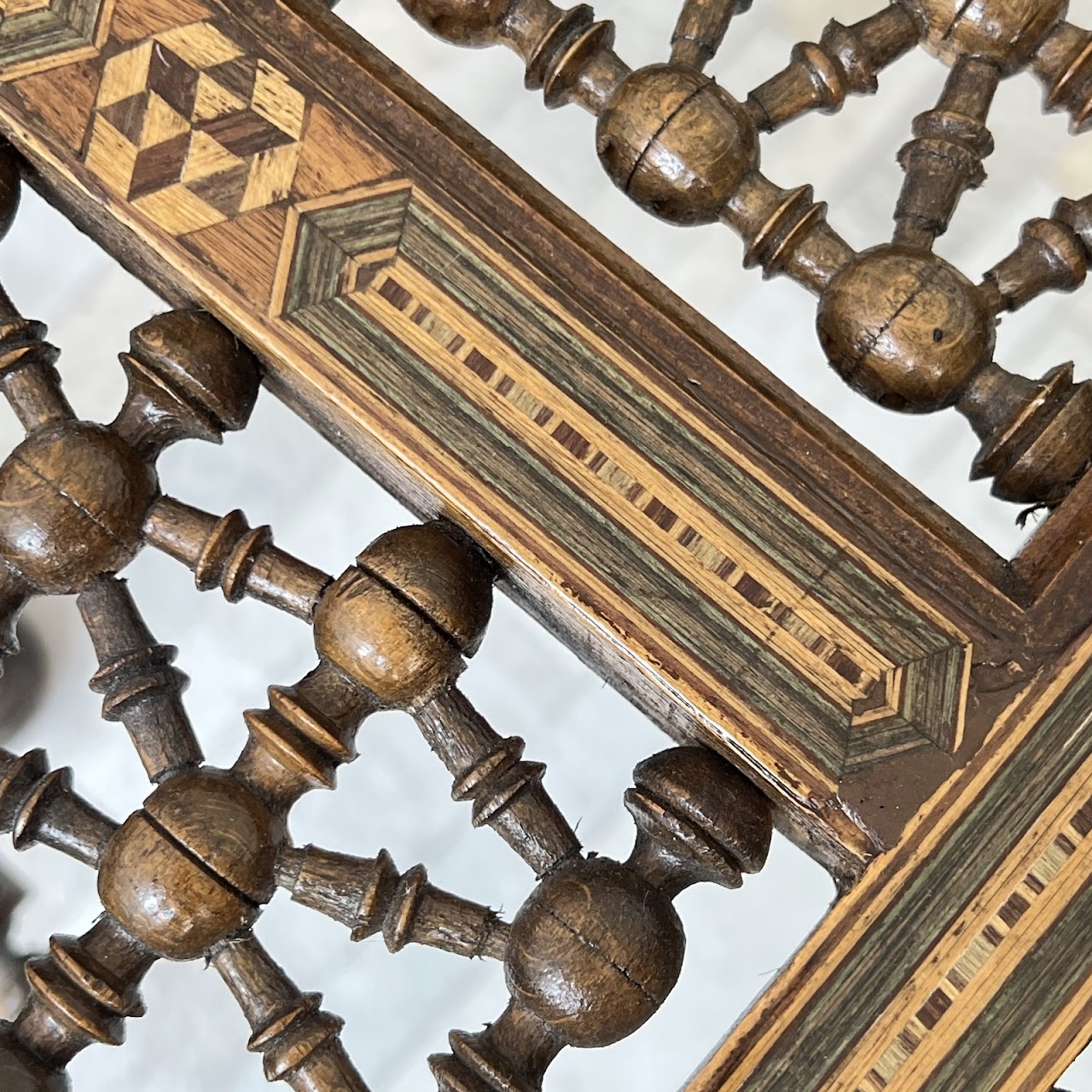 Moorish Inlaid Low Table