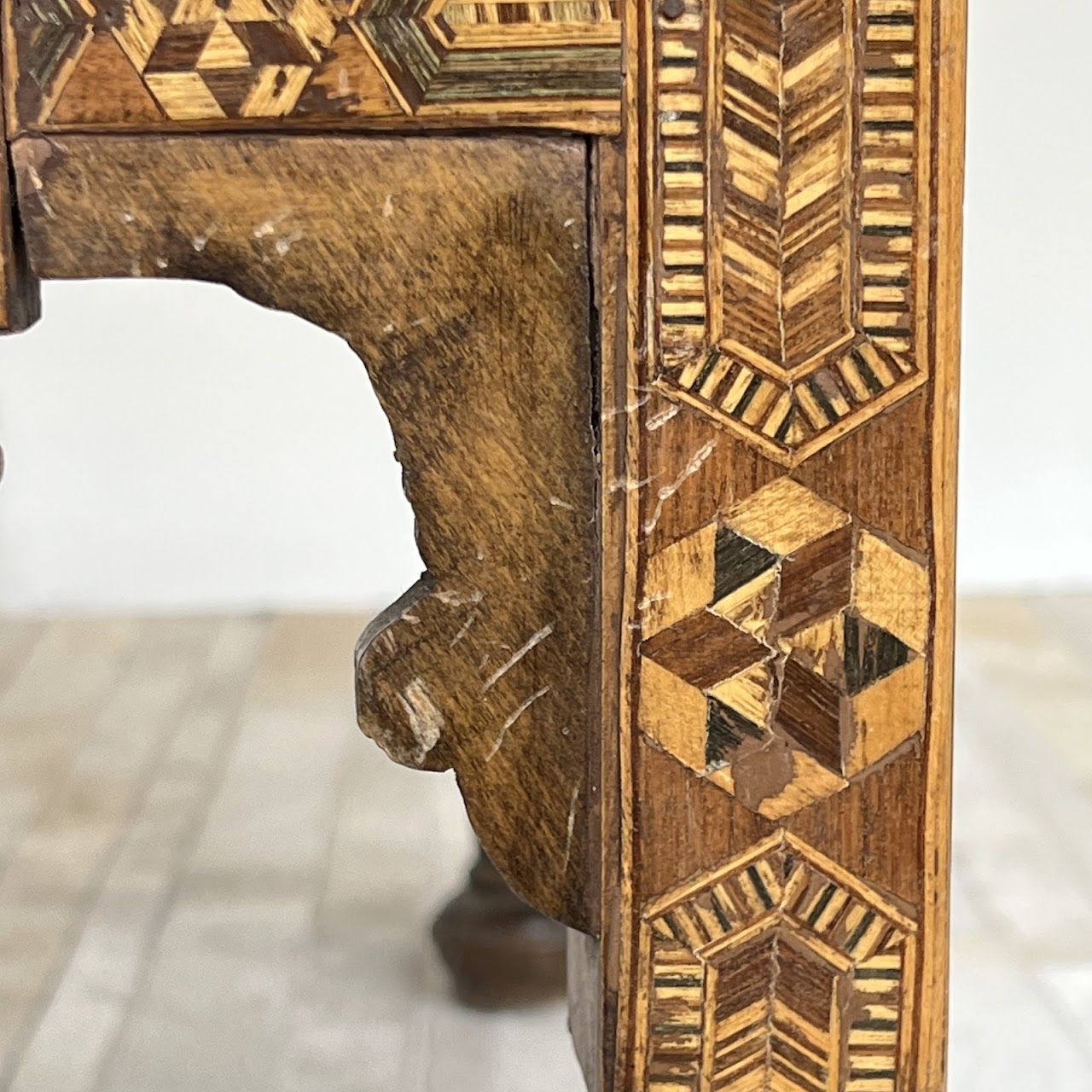 Moorish Inlaid Low Table