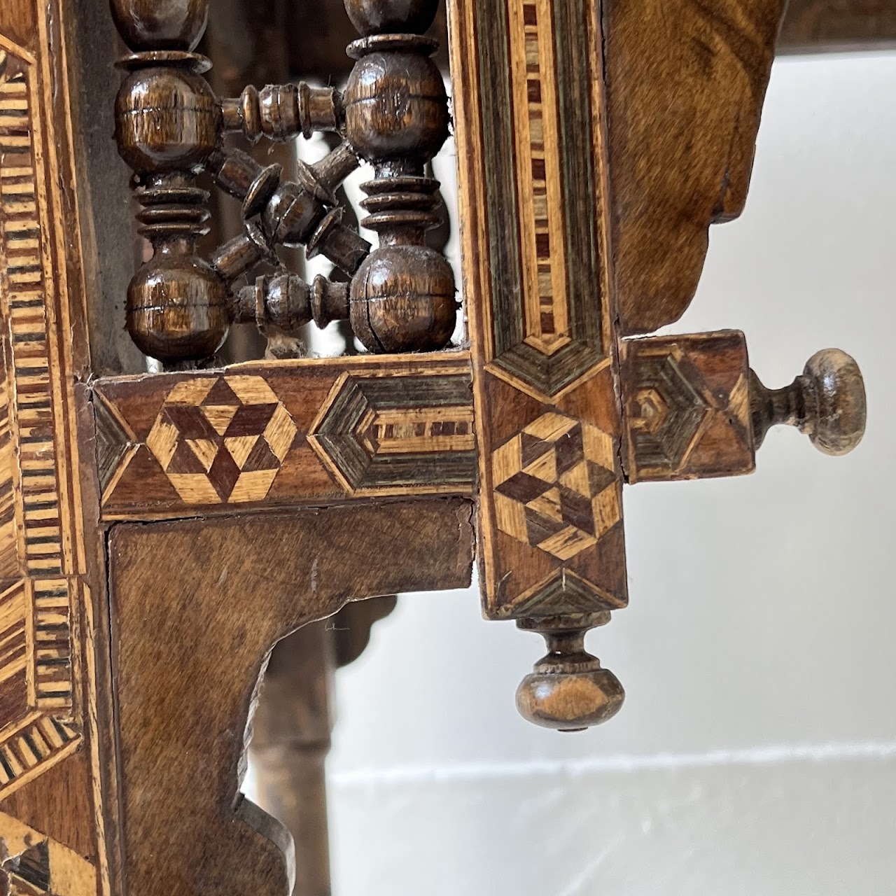 Moorish Inlaid Low Table