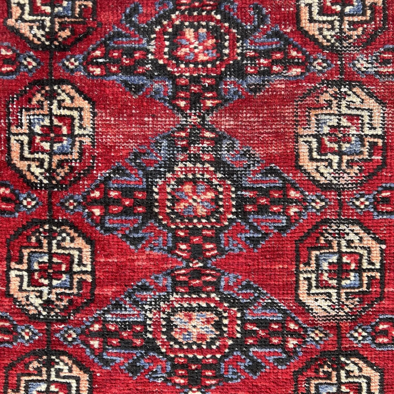 Iranian Wool Medallion Long Runner