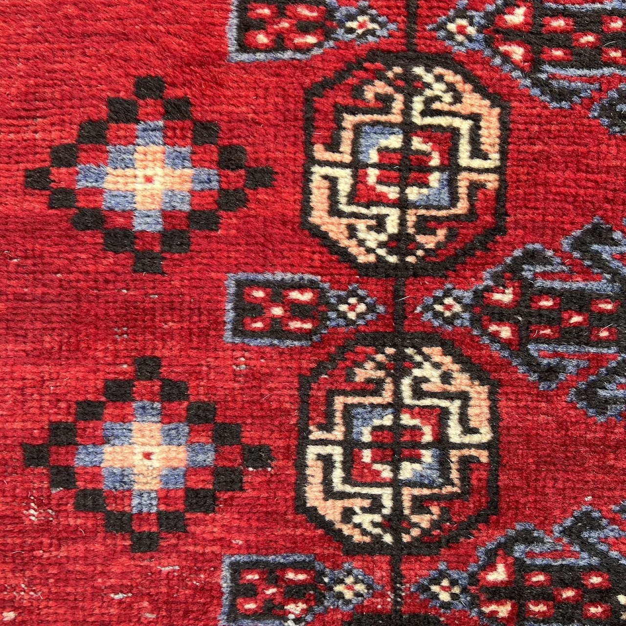 Iranian Wool Medallion Long Runner