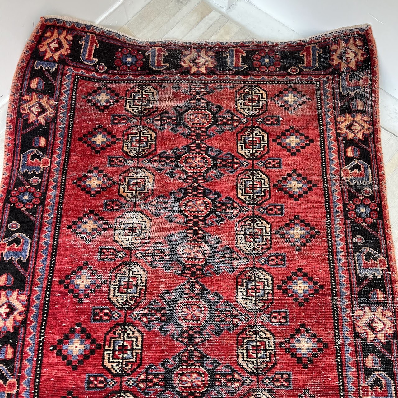 Iranian Wool Medallion Long Runner