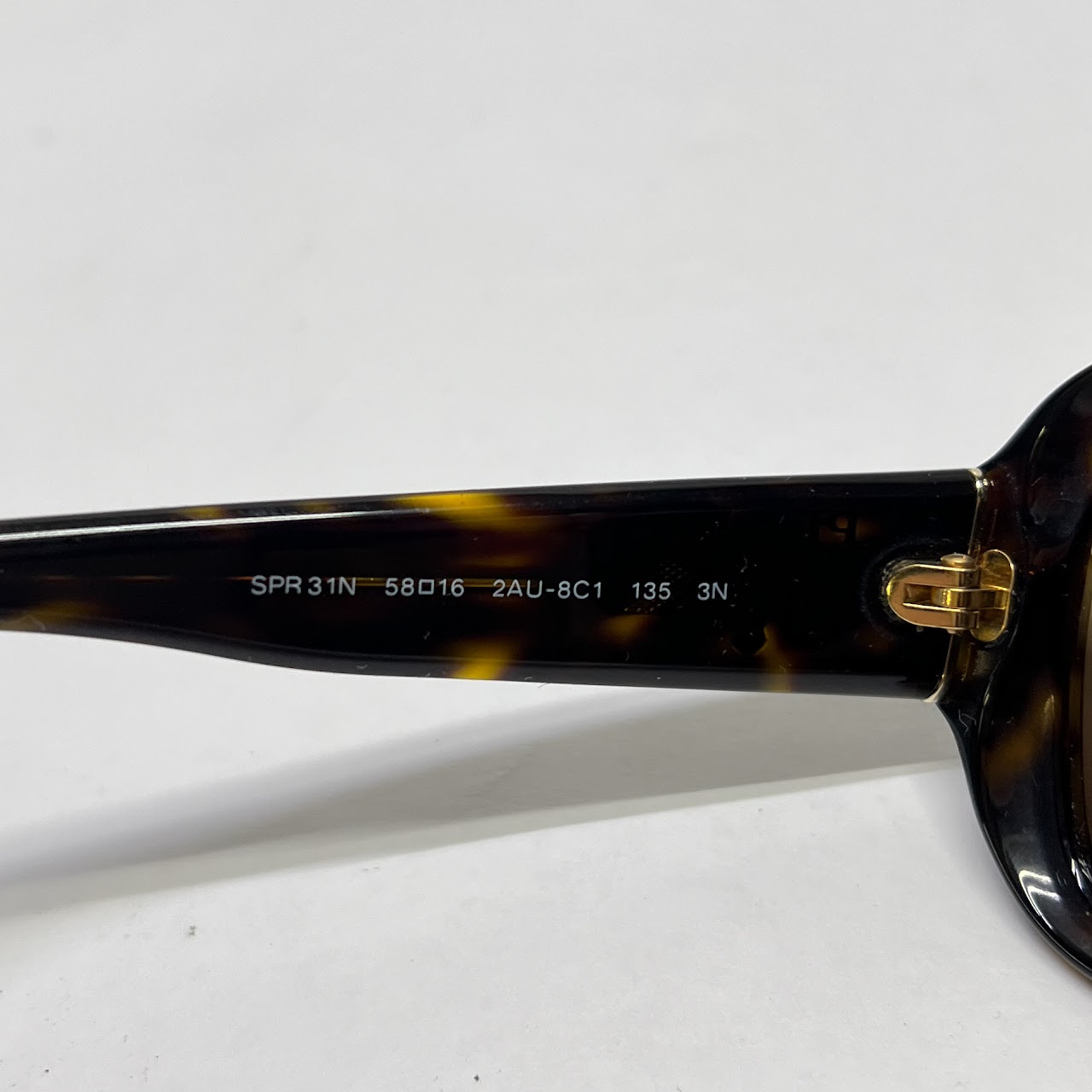 Prada Faux Tortoiseshell Frame Sunglasses