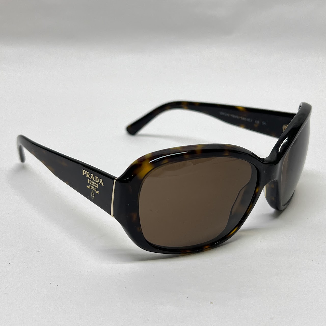 Prada Faux Tortoiseshell Frame Sunglasses