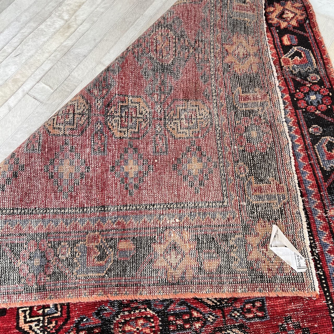 Iranian Wool Medallion Long Runner