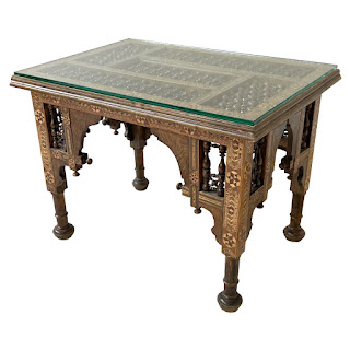 Moorish Inlaid Low Table