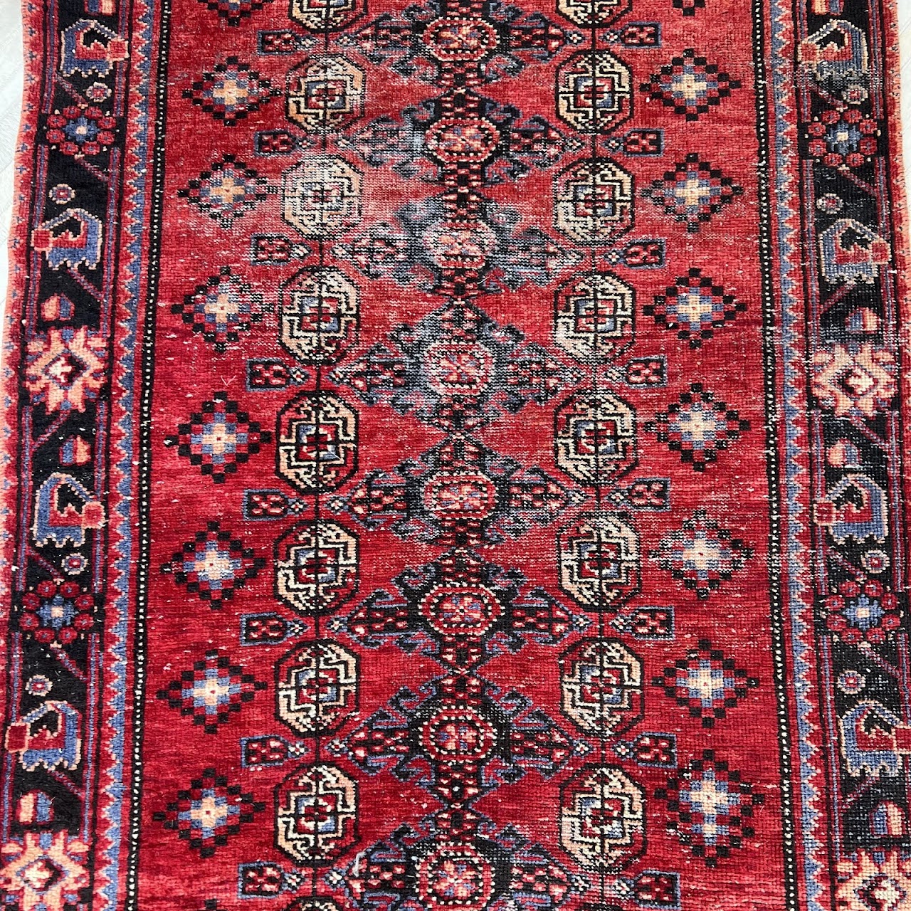 Iranian Wool Medallion Long Runner