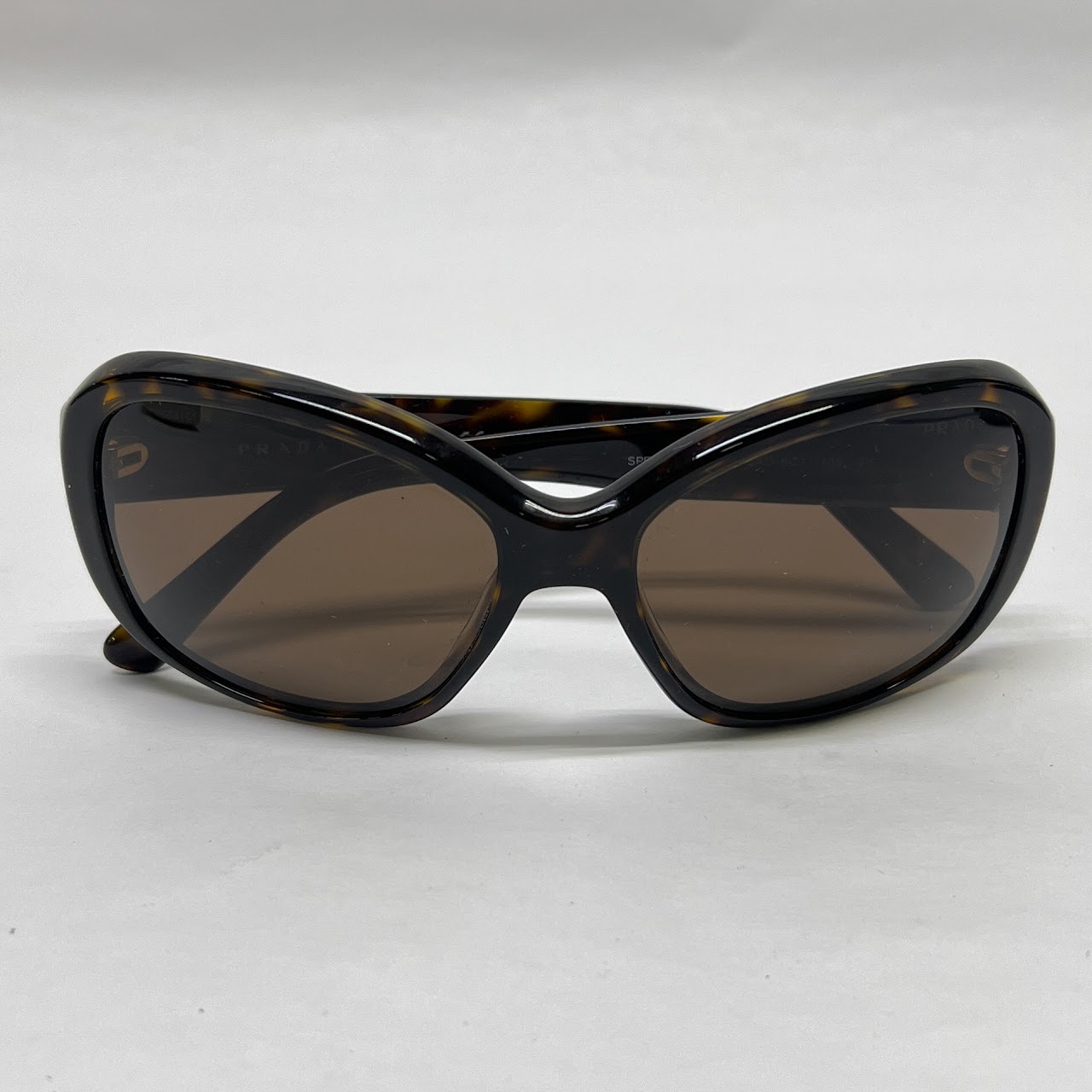 Prada Faux Tortoiseshell Frame Sunglasses