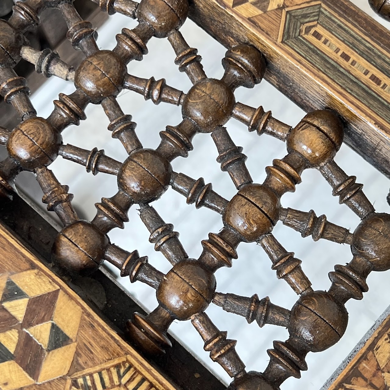 Moorish Inlaid Low Table