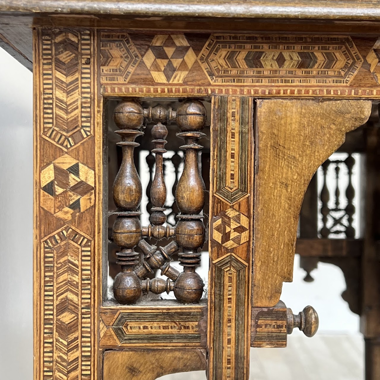 Moorish Inlaid Low Table