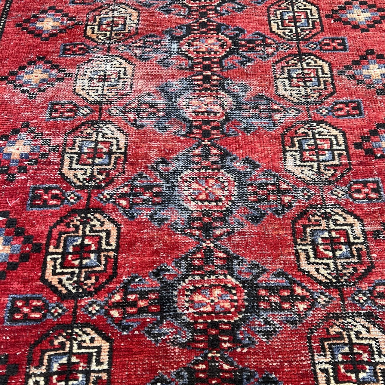 Iranian Wool Medallion Long Runner