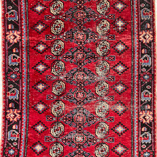 Iranian Wool Medallion Long Runner