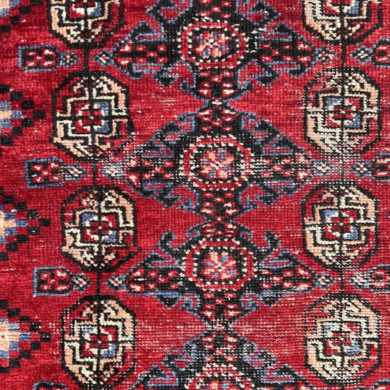 Iranian Wool Medallion Long Runner