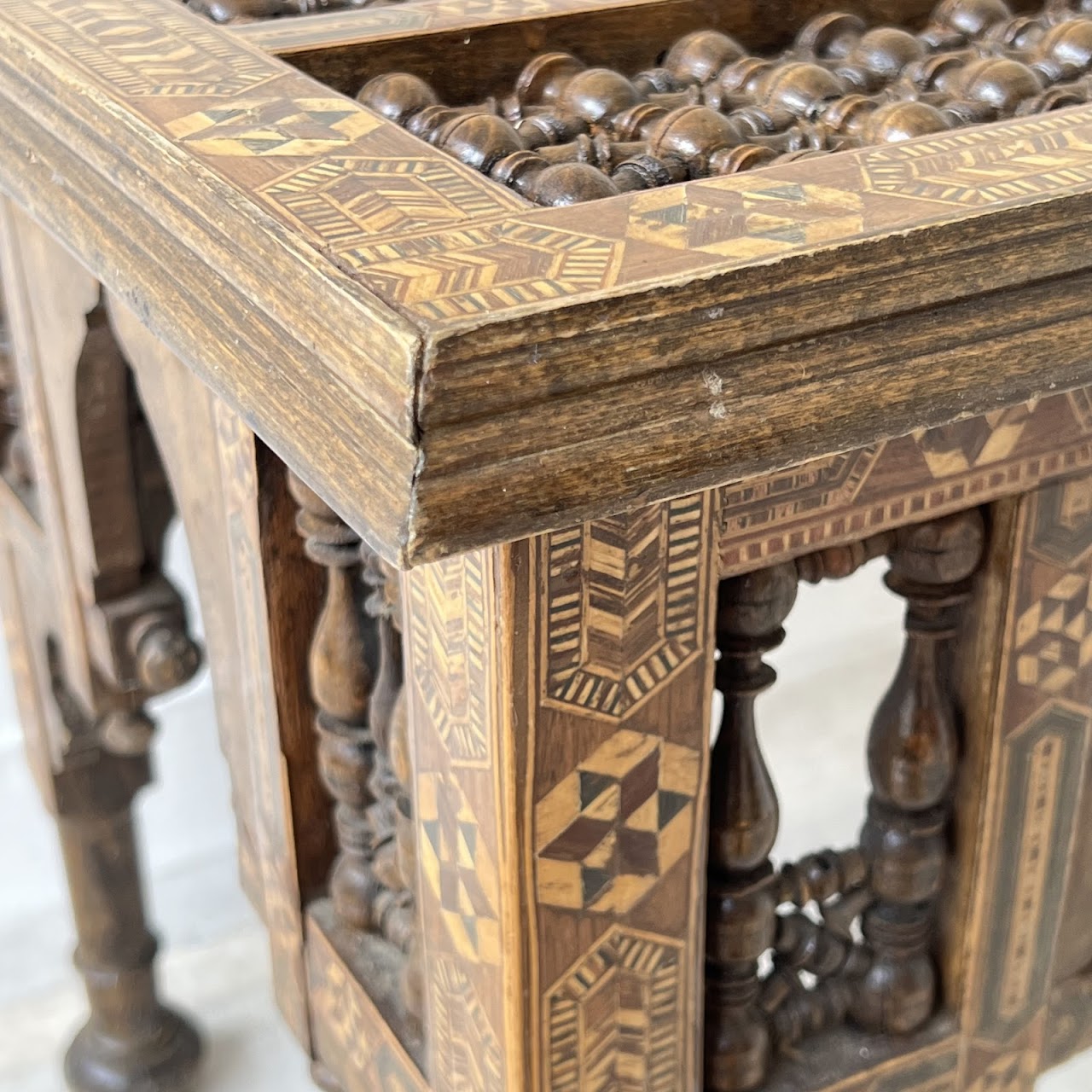 Moorish Inlaid Low Table