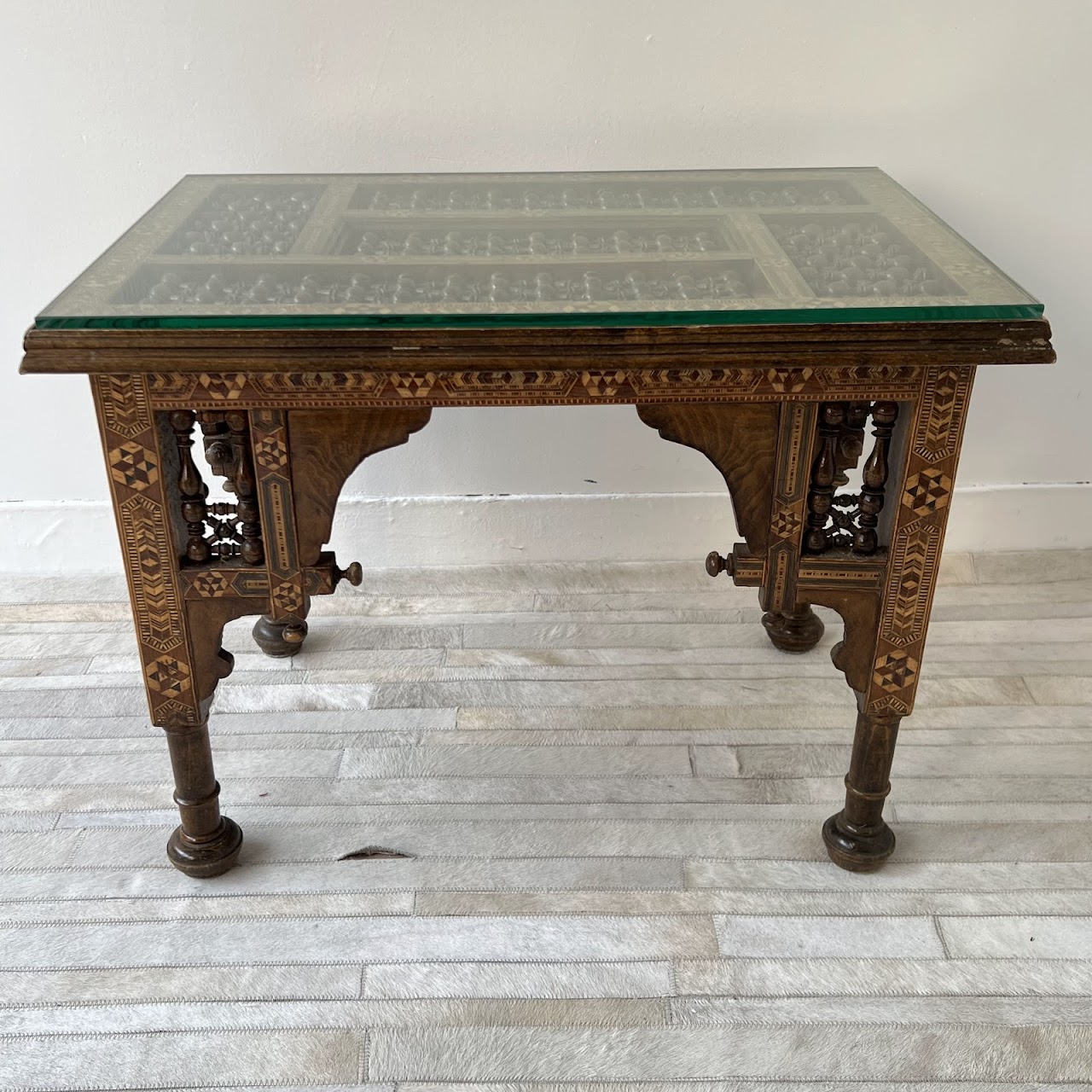 Moorish Inlaid Low Table