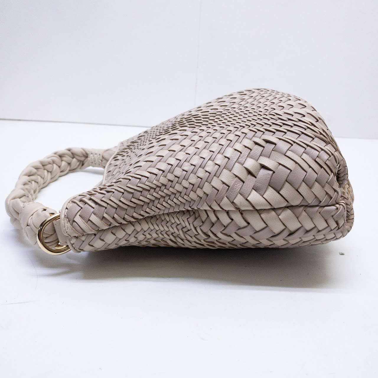 Bottega Giotti Woven Leather Shoulder Bag