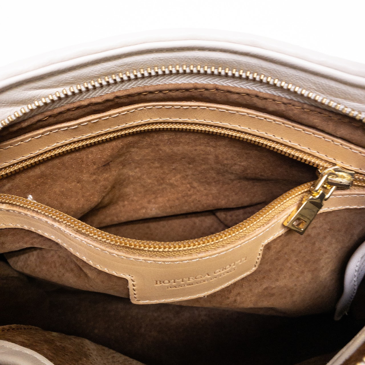 Bottega Giotti Woven Leather Shoulder Bag