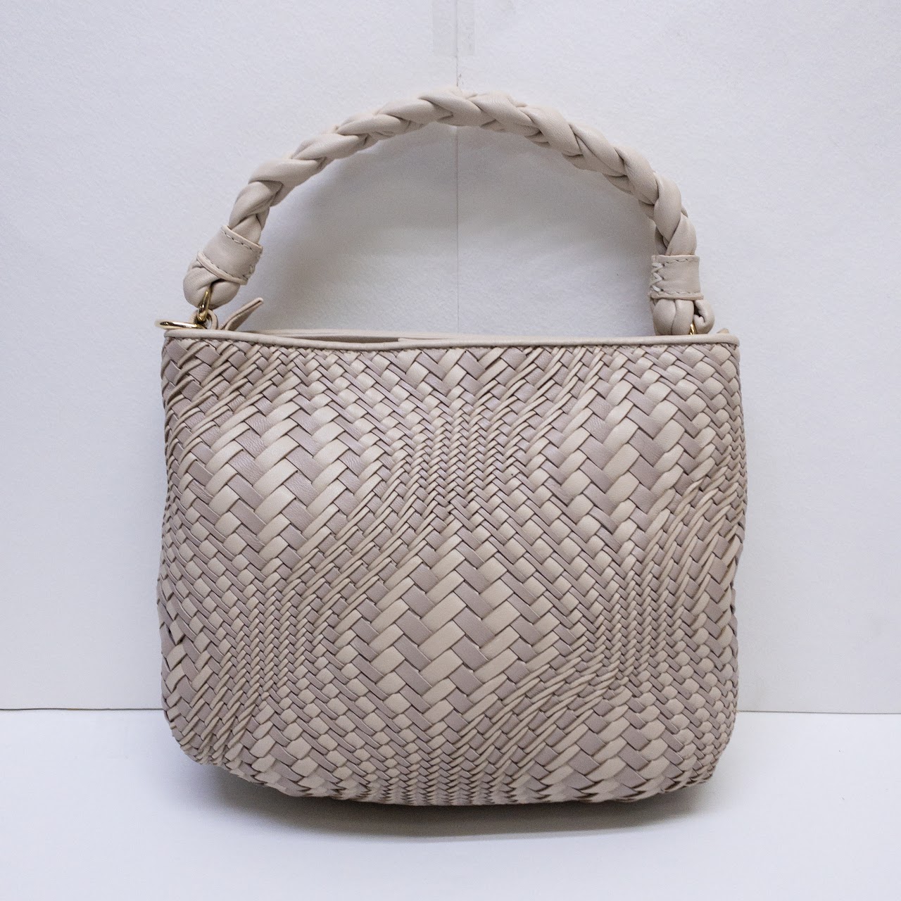 Bottega Giotti Woven Leather Shoulder Bag