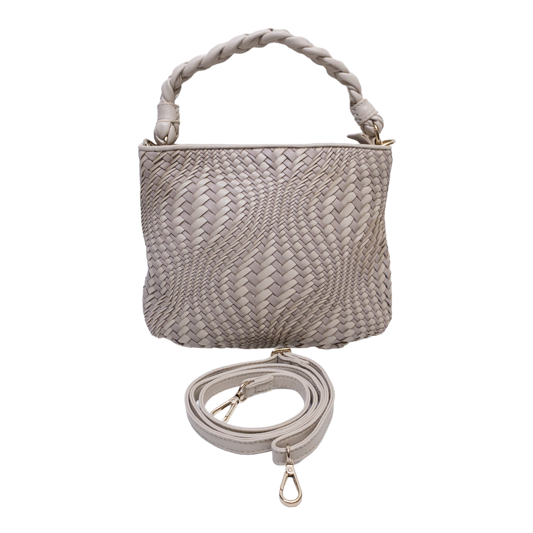 Bottega Giotti Woven Leather Shoulder Bag