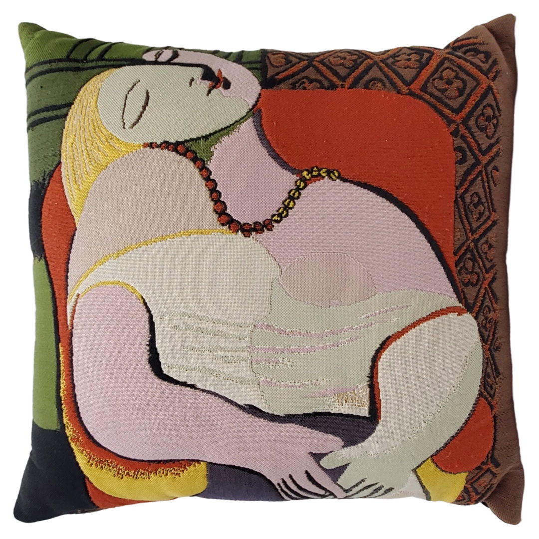 Succession Picasso X Jules Pansu 'The Dream' Throw Pillow