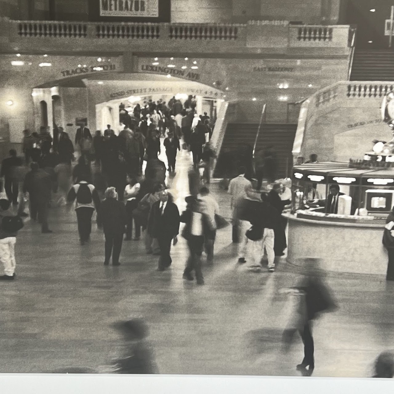 Grand Central Terminal at Rush Hour Silver Gelatin Photograph