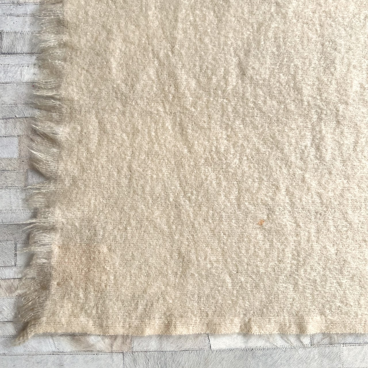 Toison d'Or Mohair Throw Blanket