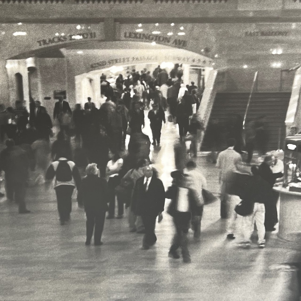 Grand Central Terminal at Rush Hour Silver Gelatin Photograph