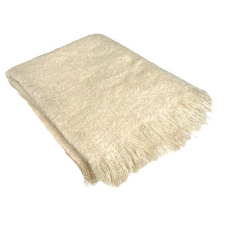 Toison d'Or Mohair Throw Blanket